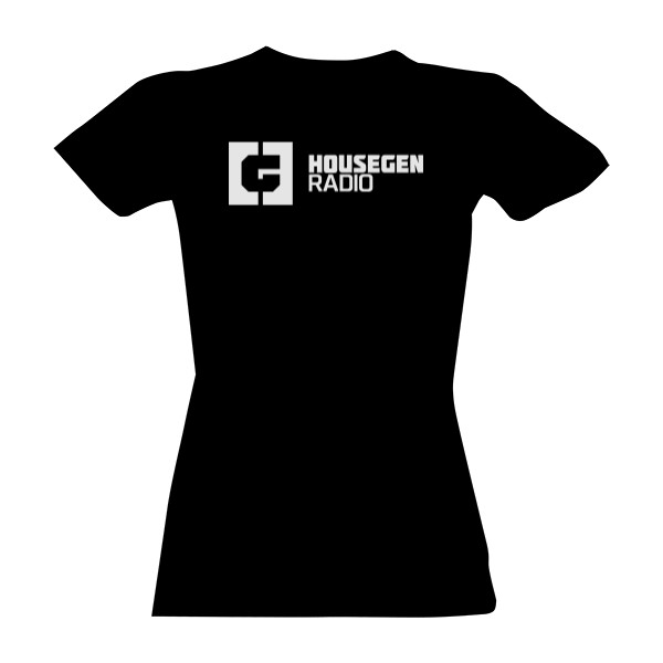 Tričko s potiskem - dámské s velkým bílým HGR logem